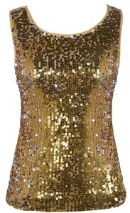 Sequin Tank Top Large